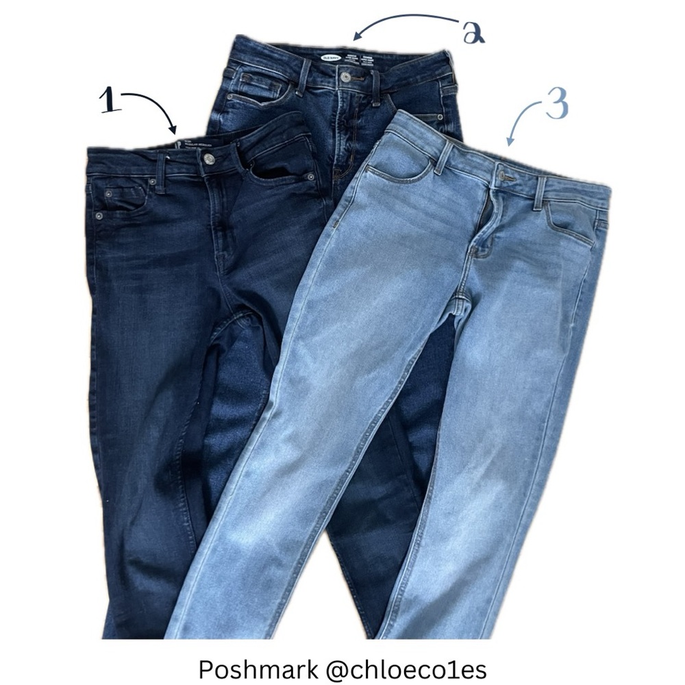 Bundle of 3 Pairs Gap & Old Navy Skinny Jeans!